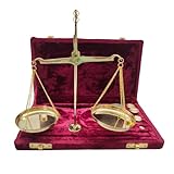 Vintage Old Traditional Weight showpiece Brass Weighing Scale Balance Justice Law Scale Decoration Nautical Apothecary Scale Small Weight Scale Home Decor