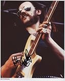 Lemmy Motorhead SIGNED Photo 1st Generation PRINT Ltd 150 + Certificate (1)