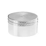 Wedgwood Silver Covered Box, 3.2cm