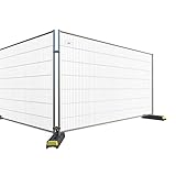 50 x Standard Temporary Heras Fencing Panels