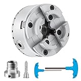 VEVOR KP2-3/4 Lathe Chuck, 4-Jaw 2.75" Diameter, Metal Lathe Chuck Turning Machine Accessories, Self-Centering Tool, for Lathe, Precision Machining, Grinding Machines, Milling Machines