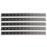 Set of 5 N Scale 1:160 Black Road Strips 40mm x 500mm Self Flexible Scenery Parts for Model Train Layouts, Cuttable for Straight or Curved Roads, Easy Peel and Apply Installation