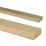 47x200mm 8x2" (45x195mm finish size) Timber carcassing C16 timber Structural Wood Joist (0.9m-Pack of 01)