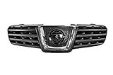 TVP Trade Vehicle Parts.co.uk Compatible With Front Main Grille With Chrome Moulding For Nissan Qashqai 2007-2010