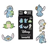 Loungefly Disney - Lilo & Stitch - Springtime Stitch - 1 Of 6 To Collect - Styles Vary - Lilo And Stitch - Blind Box - Enamel Pins - Cute Brooch for Collecting - For Backpacks & Bags