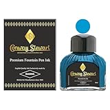 Conway Stewart Fountain Pen Bottle Ink - Aqua Blue