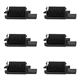 WANGCL 6 Pack Ribbon Ink Roller for IR-40 Cash Register Calculator Printer Compatible with Sharp XE-A101 XE-A102 XE-A106 XE-A110 and XE-A120