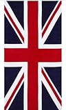 Union Jack Beach Towel, 100% Cotton, Bath towel, British Flag Bath Towel, Large beach Towel, super absorbent. 152cmx 76cm