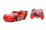 Disney Pixar Cars 1:24 Lightning McQueen RC Remote Control Car 2.4 GHz Red, Toys for Kids