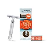 Merkur & Dovo HD 34C Safety Razor Chrome 8cm