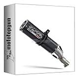 exhaust gpr carbon look m3, db-killer included, e4.y.211.m3.pp compatible with yamaha mt-03 300 2018 2019 2020 mototopgun