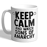 I Love Mugs - Keep Calm and Watch Sons of Anarchy - Mug, Ceramic, 11fl.oz.
