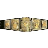North American Mid South Heavyweight Wrestling Title Replica Championship Belt, Black, 46 inch