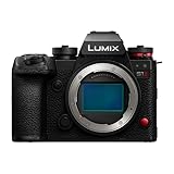 Panasonic LUMIX S1II Full Frame Mirrorless Camera, Body Only, 24MP, 4K 120p, 5.1K 60p Open Gate, ProRes RAW, Phase Hybrid AF, L-Mount, Black