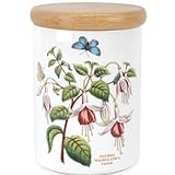 Portmeirion Home & Gifts BGIE48130 Airtight Storage Jar, Earthenware, Multi-Colour Colour,14cm
