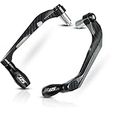 rweuiui Universal 7/8" 22mm Motorcycle Handlebar Brake Clutch Levers Protector Guard For YAMAHA For R125 R 125 YZF R125 For YZFR125 2008-2016 Motorcycle Protection Hand Protectors (Color : Rear right