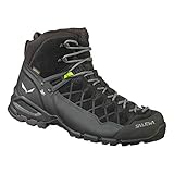 Salewa Ms Alp Trainer Mid Gtx, Black/Black, 10.5, Male