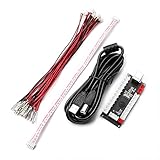 BEYEE Zero Delay Arcade USB Encoder PC to Joystick For MAME & Raspberry Pi Retropie Projects (5Pin+2.8mm)