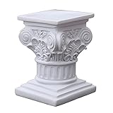 WEGOO Roman Pillar Resin Statue Greek Column Statue Plinth Decoration Pedestal Stand Figurine Sculpture Home Desktop Vintage Resin Handicraft For Wedding Table Decoration Home Garden Decoration