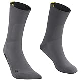 MAVIC Unisex Essential Mid Cycling Socks, Carbon, L (43-46)