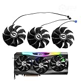 EVGA RTX 3060 3070 3080 Ti 3090 FTW3 ULTRA Replacement Fan (20mm depth) for EVGA Graphics Cards, Air Cooling, 12V, 4-Pin Graphics Card Cooler, VGA Card Replacement GPU Fan PLD09220S12H