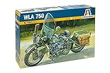 Carson ITA7401 WLA 750 US Military Motorcycles Harley Davidson Model kit, Clear, Mittel