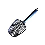 Komodo Sand Scoop with Fine Holes Sift Clean Substrate Small Cave Habitat Safe Durable Spot Cleaning Tool