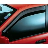 ClimAir Window Visors compatible with Ford Transit Custom & Tourneo Custom (V710) 2023- & Volkswagen Transporter T7 2024-, Smoke