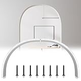 Maasechs 2 Pcs Rounded Doorway Arch Kit DIY Interior Doorway Precurved Drywall Full Half Circle Top Round Arch Kit 10 3/4 in for Livingroom
