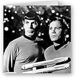 Rambling Mansions Photographic Humorous Greeting Card (RM0896) - Birthday - Star Trek - Spock And Kirk - Nimoy And Shatner