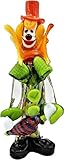 THE GEMS OF VENICE Clown Murano Glass H28cm Made in Italy Clown F451 (Umbrella)