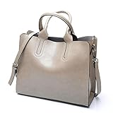 Long Keeper Leather Tote Bags for Women Large Top Handle Leather Handbag Shoulder Bags Vintage Ladies Crossbody Hobo Bag With Adjustable Strap