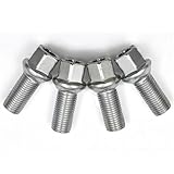 WTIXCRQ Wheel Stud Compatible With VW For Passat For Tiguan For Touran Car Wheel Hub Tyre Screw Bolts Wheel Bolts Wheel Bolts Alloy Wheel Nuts 4 Pcs