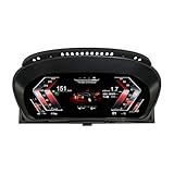 Digital Dash, Aftermarket Digitales Kombiinstrument,Digitales Kombiinstrument für BMW X5 Serie E70 2006-2013 CCC CIC, Automotive Replacement Instrument Panel Gauges, Instrument Cluster Replacement