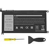 ASUNCELL 11.4V/42Wh WDXOR Laptop Battery for Dell Inspiron 15 5000 5565 5567 5568 5570 5578 5579 5538 13 7368 7378 17 5765 5767 5770 5775 Latitude 3189 3480 3580 3379 Vostro 5468 5568