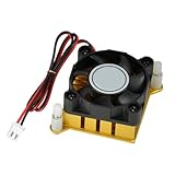 Aluminium Heatsink Fin Coolers DC5V 12V 40mm 12VFan For PC Northbridge Chipset Cooling And Small