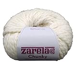 Zarela Chunky Super Soft 100% Luxurious Baby Alpaca Yarn (Fawn Cream)