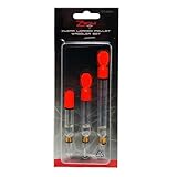 ZWIM 3pcs Clear Loaded Pellet Waggler Carp Fishing Float Set with Float Adaptor & Hi-Viz Tips - Strong Durable - Long Distance Cast [21-0008]