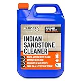 Jarder Indian Sandstone Cleaner 5L – Removes Dirt, Grime, Algae, Mould, and Black Spots, Restores Colour, Safe on All Stone Types