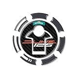 labelbike - 3D Resin Sticker Decoration and Protection of Motorcycle Fuel Cap compatible with KTM 125 Duke 2017-2023