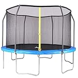 Big Air Universal 12ft Trampoline with Safety Enclosure, BAU-12ft-tramp