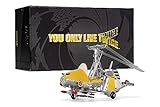 Corgi CC04604 James Bond Gyrocopter 'Little Nellie' Model Airplane - Diecast Planes & Aircraft Models for Ages 14+, Die Cast Plane, Toy Airplanes - Gift for Young Aviation Fans, Birthday Gifts for Him