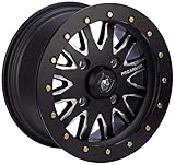 Pro Armor CA15078HMBL Wheel: Halo Milled 15X7-Can-Am