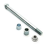 Silver SDG Wheel Rim 15mm Rear Axle Spindle 220mm 50cc 70cc 90cc 110cc Pitbike