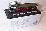 oxford haulage eddie stobart ERF LV platform trailer lynda lorry 1.76 scale diecast model