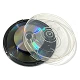 10 8cm Mini Blank DVD-R Discs with Shiney Silver Surface (Media Code TDK TTG01) Ideal for Mini DVD Camcorders