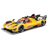 Bburago FERRARI RACING 499P LE MANS HYPERCAR (2024) AF CORSE #83-1:18 Scale - Incredibly Detailed Die-Cast Replica Collectible Race Car Model, Multiple Colours