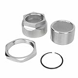Pssopp Axle Lock Jam Sleeve Nut Kit, High Strength Metal Assembly for TRX450R 2004-2009, TRX450ER 2006-2014, Enhances Stability and Performance