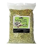 Reptile World Tortoise Edible Bedding 10ltr Bag | Readi Grass, Flowers & Leaves, Botanical Bedding Food