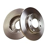 Quinton Hazell Brake Disc/Rotor | Single Disc | Rear | 5 Bolt Holes | Solid | BDC5841